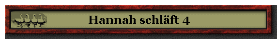 Hannah schl�ft 4